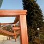 Balkon, Taras z barierkami w Cigacicach k. Zielonej Góry