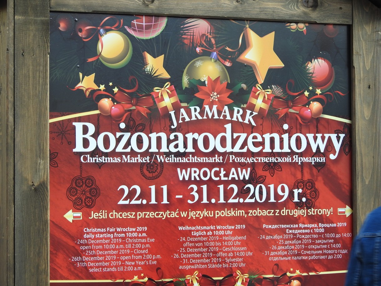 Podróże, "KOLOROWE JARMARKI " WROCŁAW