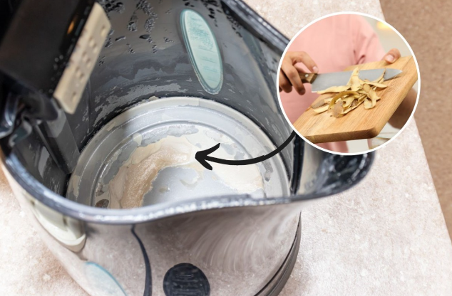 zakamieniony czajnik