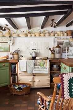 Kuchnia, inspiracje : cottage english kitchen