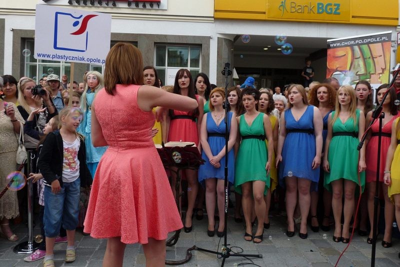 Pozostałe, Festiwalowe Opole - chór politechniki zaśpiewał Eurydykę