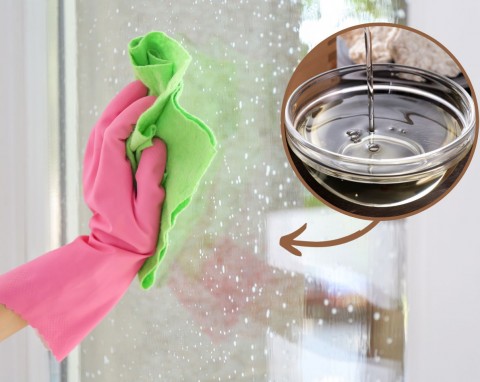 Mycie okien wodą z octem – najlepszy sposób na czyste i nieparujące okna. Dodatkowy składnik robi robotę