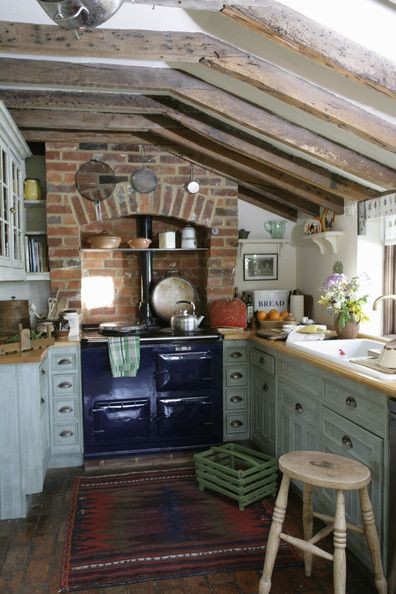 Kuchnia, inspiracje : cottage english kitchen