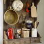 Kuchnia, półeczki, szafeczki... - Drewniana szafka w stylu rustykalnym