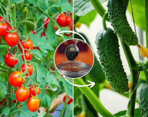 Pomidory i ogórki będą rosły dwa razy szybciej. Solidna dawka witamin i minerałów plus ochrona przed szkodnikami