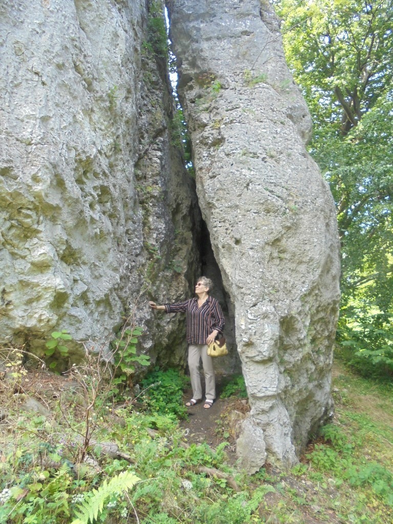 Podróże, NA  RUINACH  ZAMKU  BĄKOWIEC