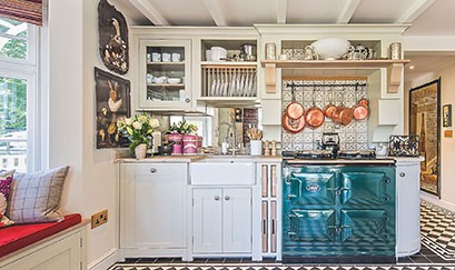 Kuchnia, inspiracje : cottage english kitchen