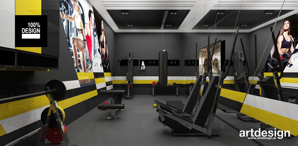 Salon, THE BRAINS OF THE OPERATION | Wnętrza domu - fitness