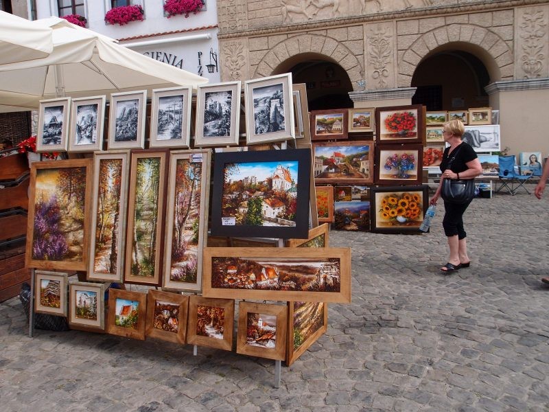 Pozostałe, Melexem po Kazimierzu Dolnym - rynek                     