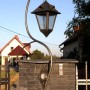 Oświetlenie, Kowalstwo artystyczne - lampy zewnętrzne i wewnętrzne - lampa przy bramie