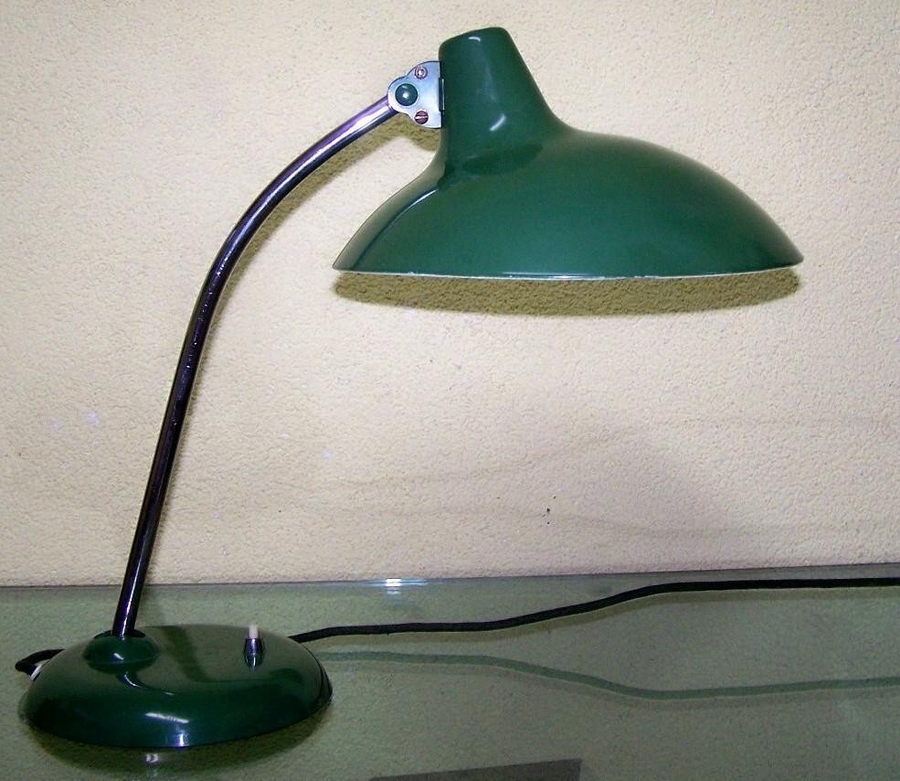 Pozostałe, oryginalny kaiser idell model 6786 lampa na biurko bauhaus