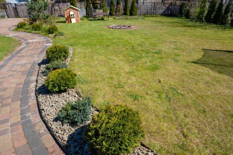 Zanim dosiejemy trawę, musimy spulchnić ziemię w miejscach, gdzie murawa jest przerzedzona.