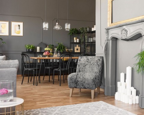 Pokój w stylu glamour – porady i inspiracje
