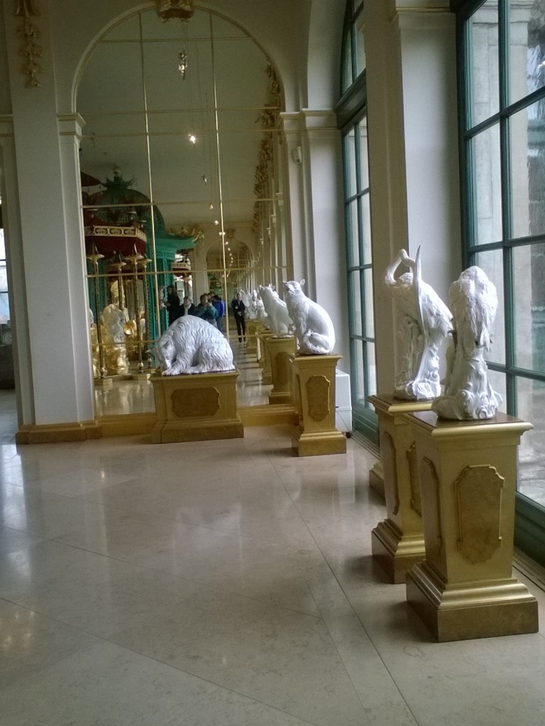 Podróże, Niemcy-Drezno-Galeria Porcelany