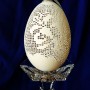 Dekoratorzy, Jajko Wielkanocne - haft krzyźykowy - jajko gęsie