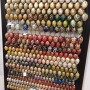 Dekoracje, Bombki ażurowe ręcznie malowane - bombki w kształcie jajka - bombki jajka - muzeum
