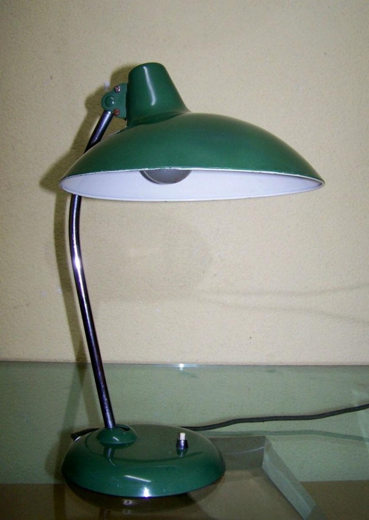 Pozostałe, oryginalny kaiser idell model 6786 lampa na biurko bauhaus