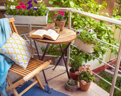 Pomysły na aranżację balkonu, tarasu i małego ogrodu według Doroty Szelągowskiej