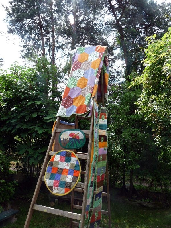 Pozostałe, Wystawa plenerowa - patchwork prawie piłkarski