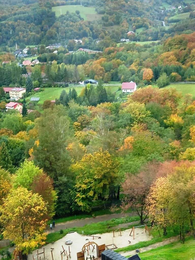 Podróże, NAD  JEZIOREM  SOLIŃSKIM - Widok z Wieży