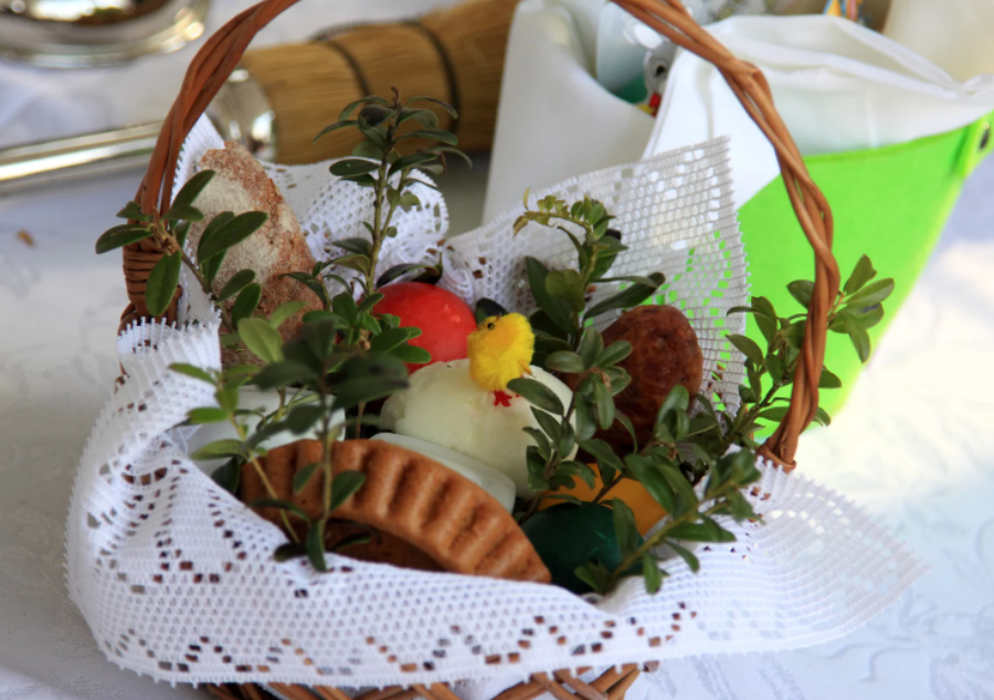 koszyczek wielkanocny