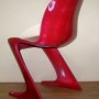 Jadalnia, kangaroo chair design ernst moeckl 1970