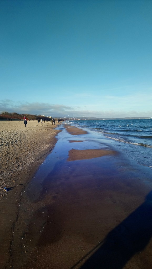 Dekoracje, Świątecznie i noworocznie............... - ..................i słonko zaświeciło , tak więc spacerowiczów nie brakowało................