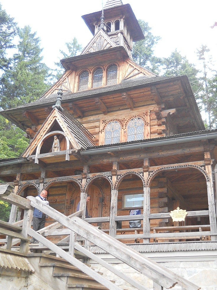 Pozostałe, Zakopane w foto - pigułce. Część trzecia: Jaszczurówka. - Kaplica na Jaszczurówce. Nazwa wzięła się od salamander, wylegających w tym terenie do wydostających się wód ciepłych, termalnych.