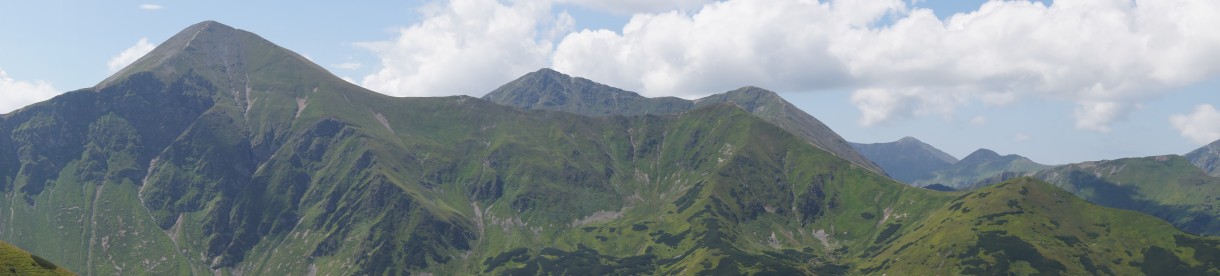 Pozostałe, Wyprawa na Bystrą i Błyszcz Tatry Zachodnie - ach te widoki...