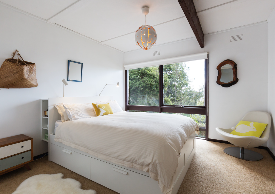 sypialnia skandynawska