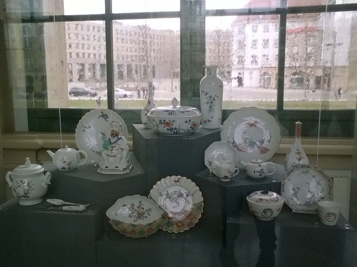 Podróże, Niemcy-Drezno-Galeria Porcelany