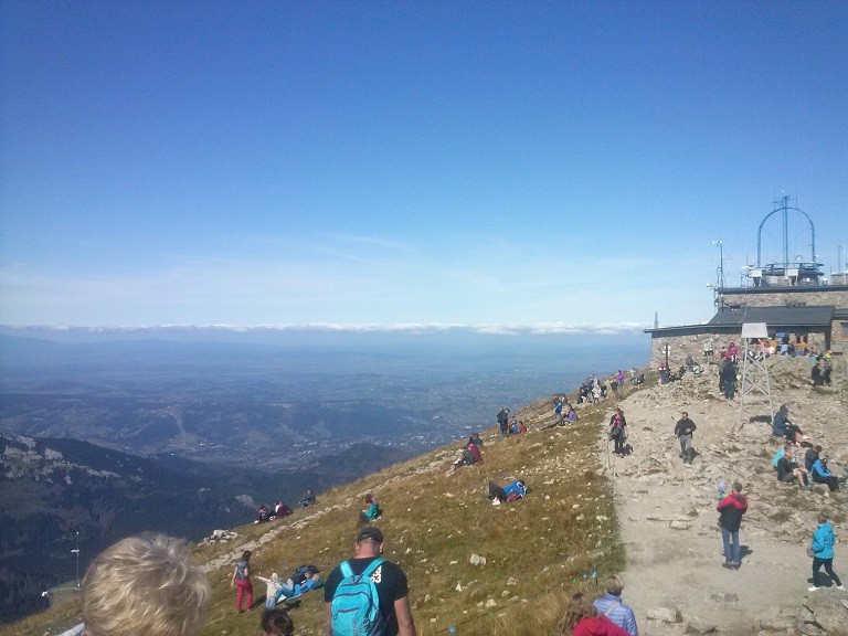 Pozostałe, Zakopane w foto - pigułce. Część czwarta: Kasprowy. - ...trochę jak na deptaku w Ciechocinku...ale i tak warto było.