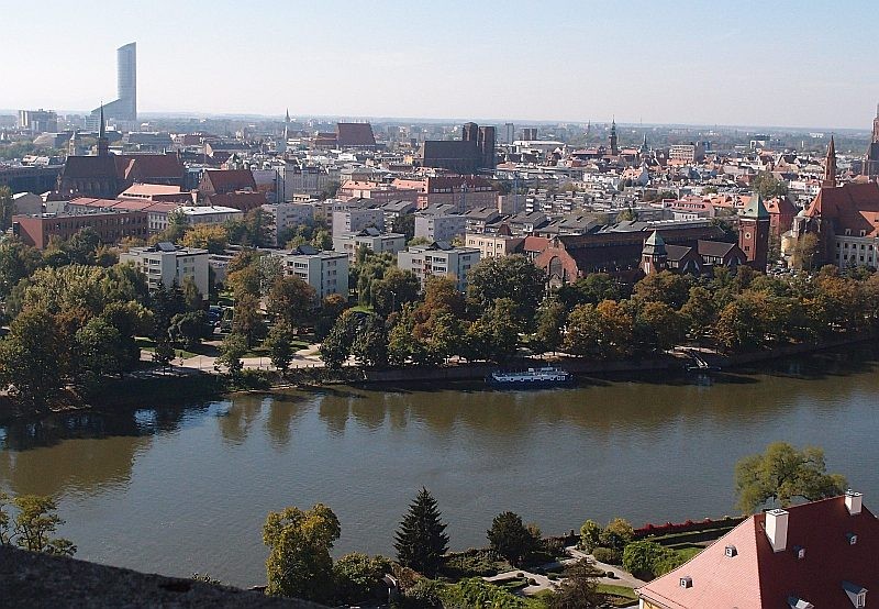 Pozostałe, Z Wrocławia migawki - widoki  aż po  góry