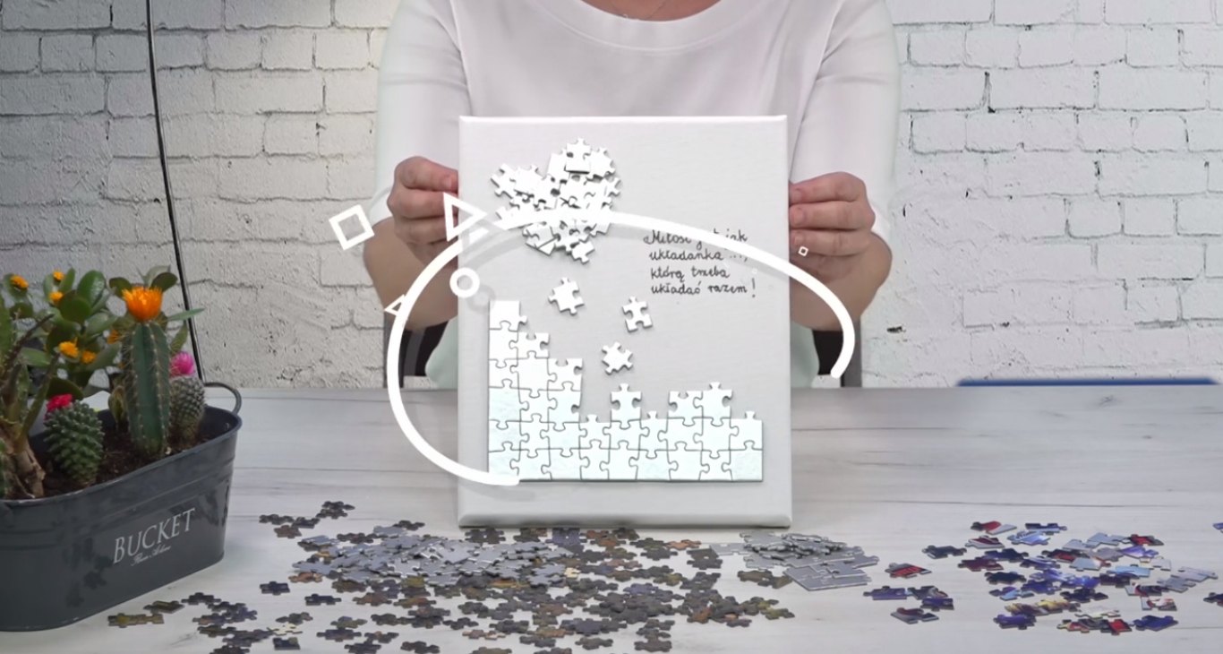 Puzzle Dla Dzieci Zrób To Sam Zrób to sam: Miłość jak puzzle - Deccoria.pl