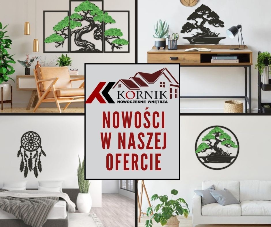 Dekoracje, Nowe produkty w naszej ofercie