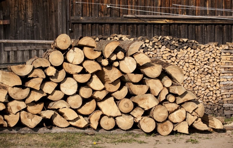 drewno opałowe