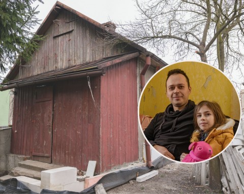 Nasz Nowy Dom: Pan Karol sam wychowuje córkę. Ekipa wyremontowała ich dom w Dęblinie