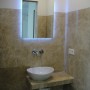 Łazienka, Toaleta z marmuru - podświetlane lustro 
