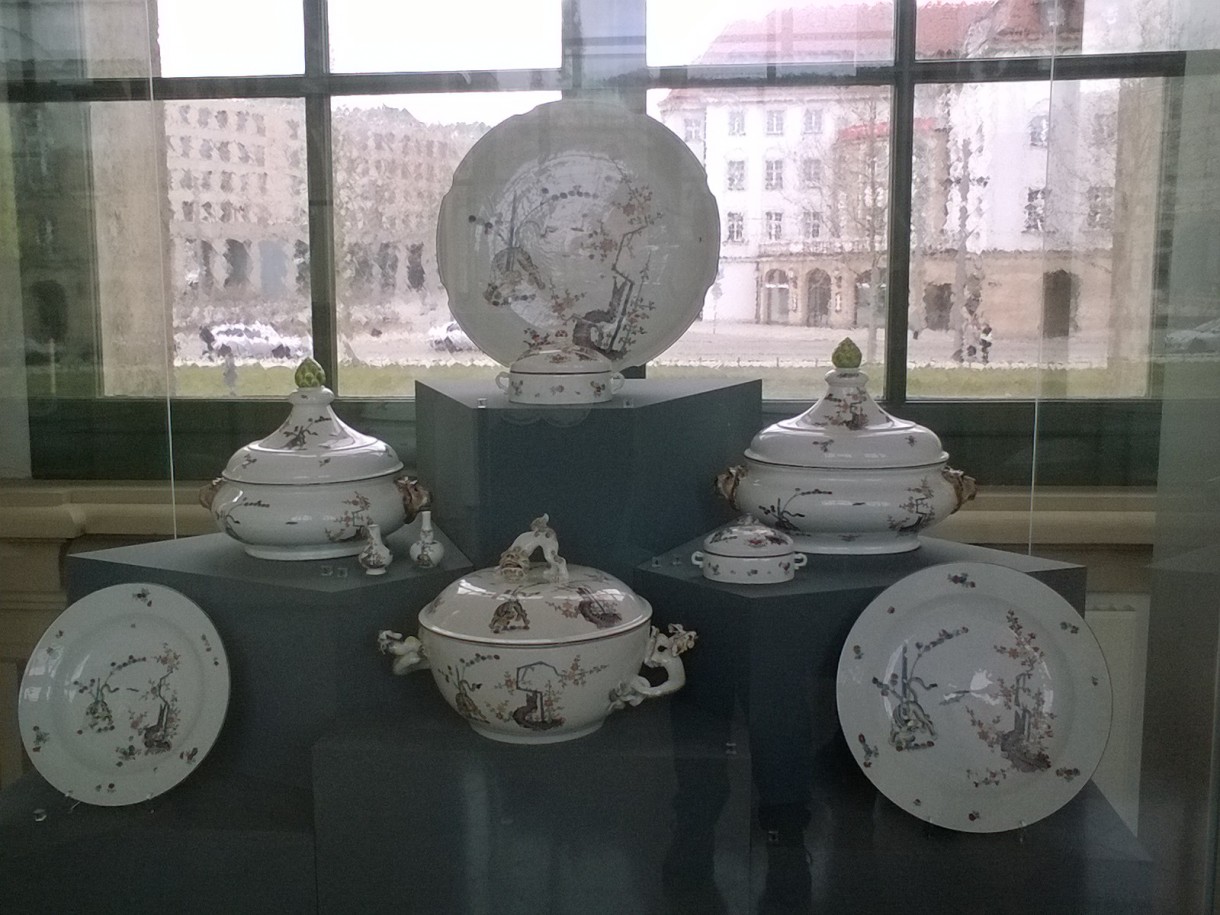 Podróże, Niemcy-Drezno-Galeria Porcelany