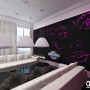 Pozostałe, ekskluzywne wnętrze apartamentu - designerskie wnętrze salonu