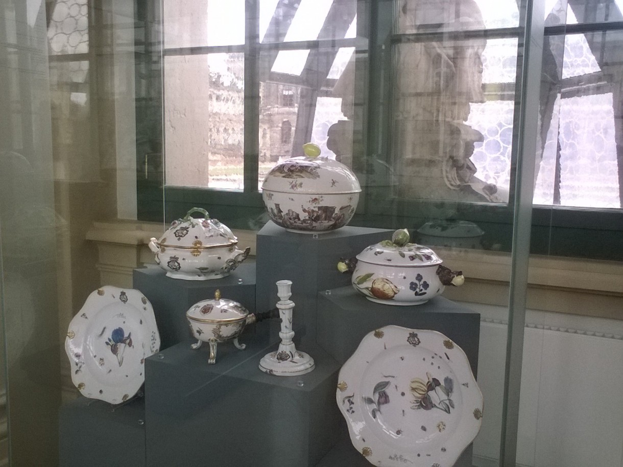 Podróże, Niemcy-Drezno-Galeria Porcelany