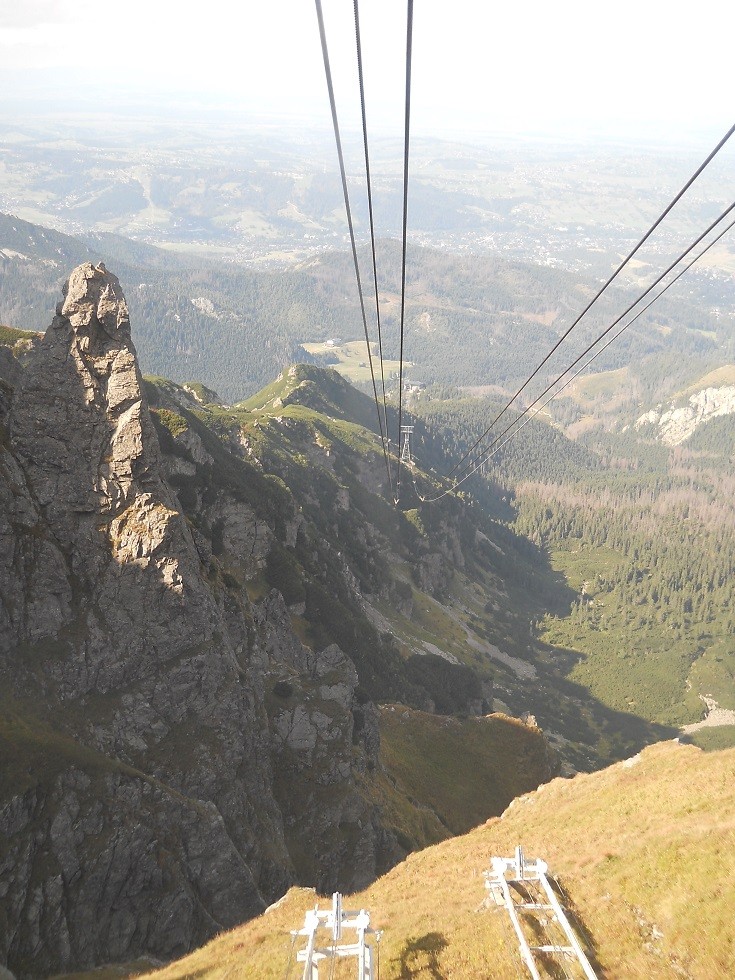 Pozostałe, Zakopane w foto - pigułce. Część czwarta: Kasprowy. - Zjazd. Obok samego nagiego Palucha:)