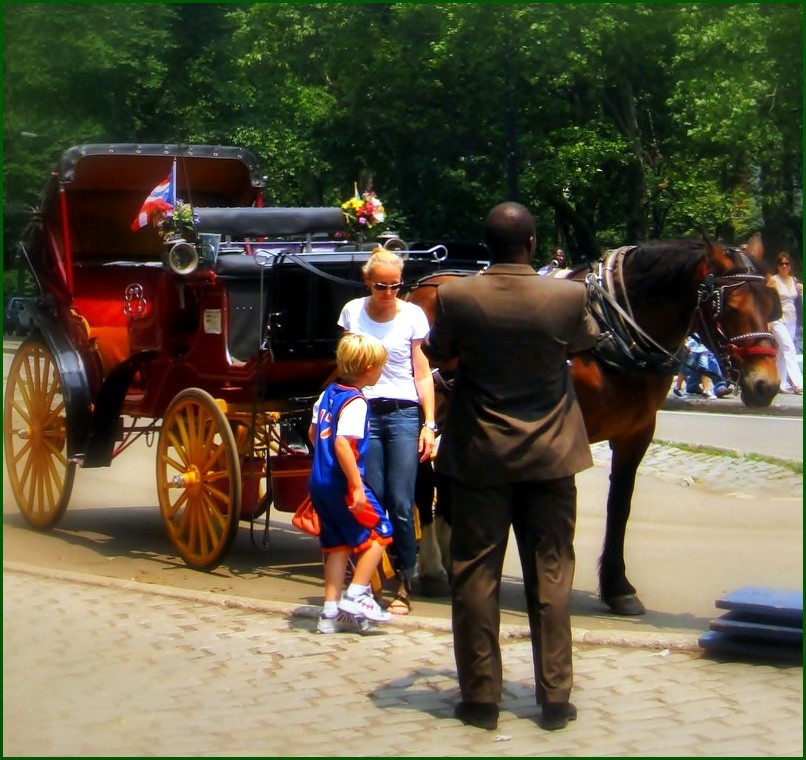 Pozostałe, Spacer po Central Park - Koniec przejażdzki