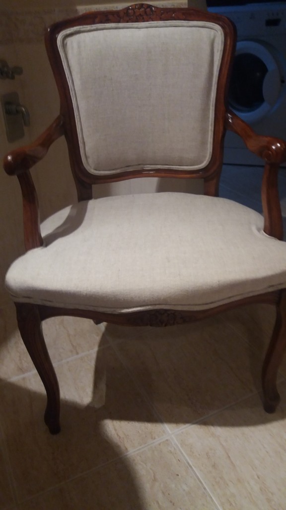 Pozostałe, Renowacja krzesla - No i koniec