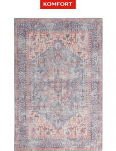 Dywan tradycyjny Nicole Curtis Rivera Blue Multicolor