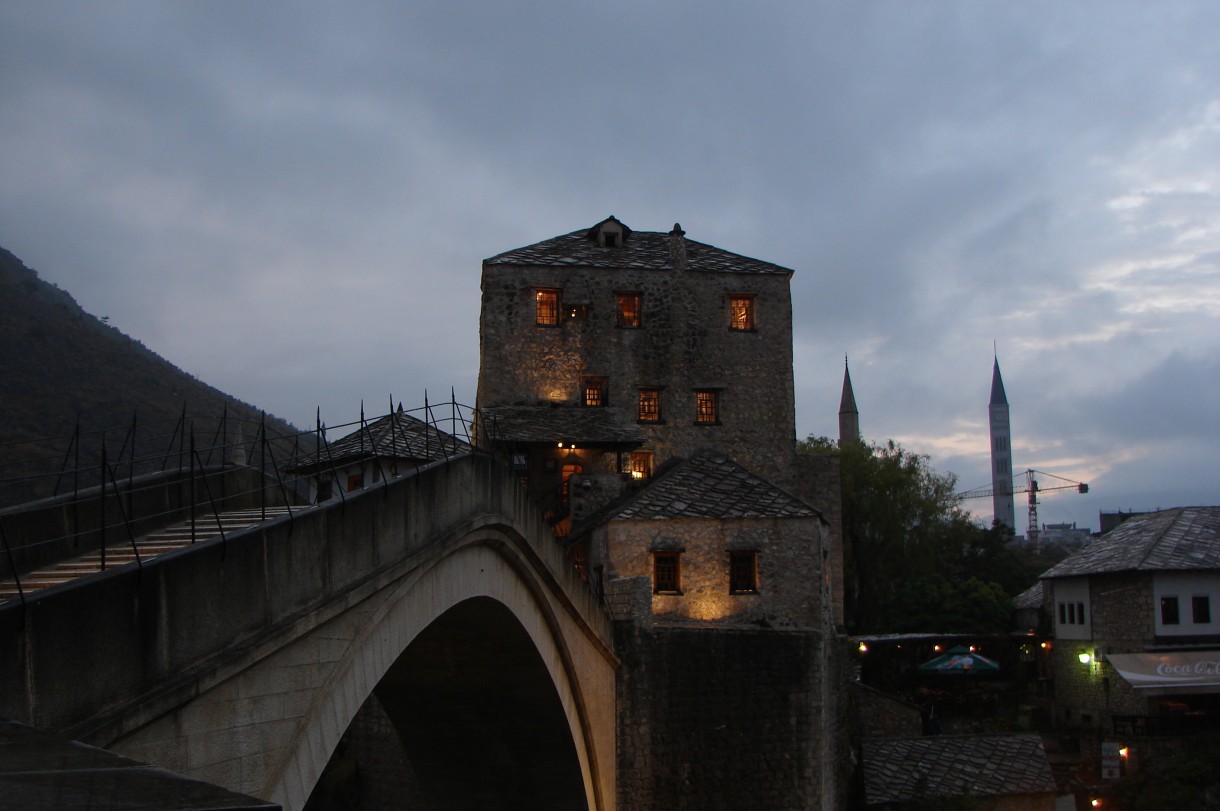 Pozostałe, moje Bałkany... - Mostar nocą