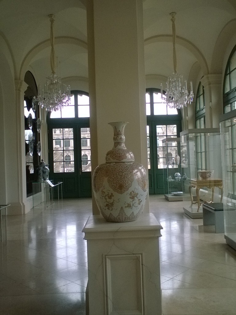 Podróże, Niemcy-Drezno-Galeria Porcelany