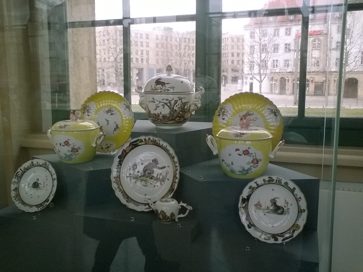 Podróże, Niemcy-Drezno-Galeria Porcelany