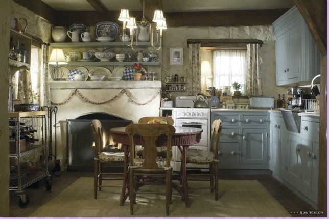 Kuchnia, inspiracje : cottage english kitchen