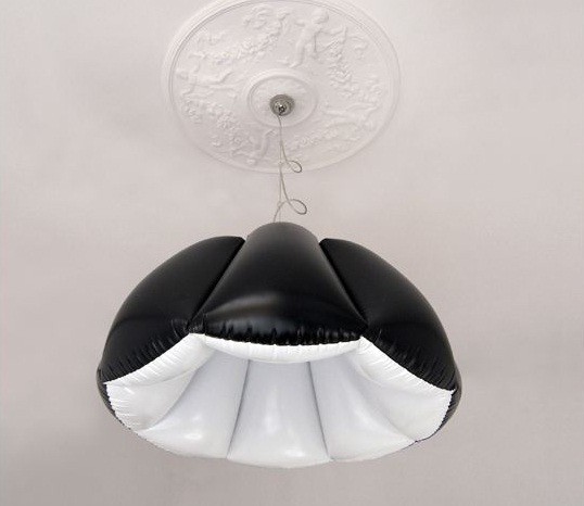 Oświetlenie, Dmuchane lampy czyli Polski Design PUFF-BUFF - ORCA lampa wisząca